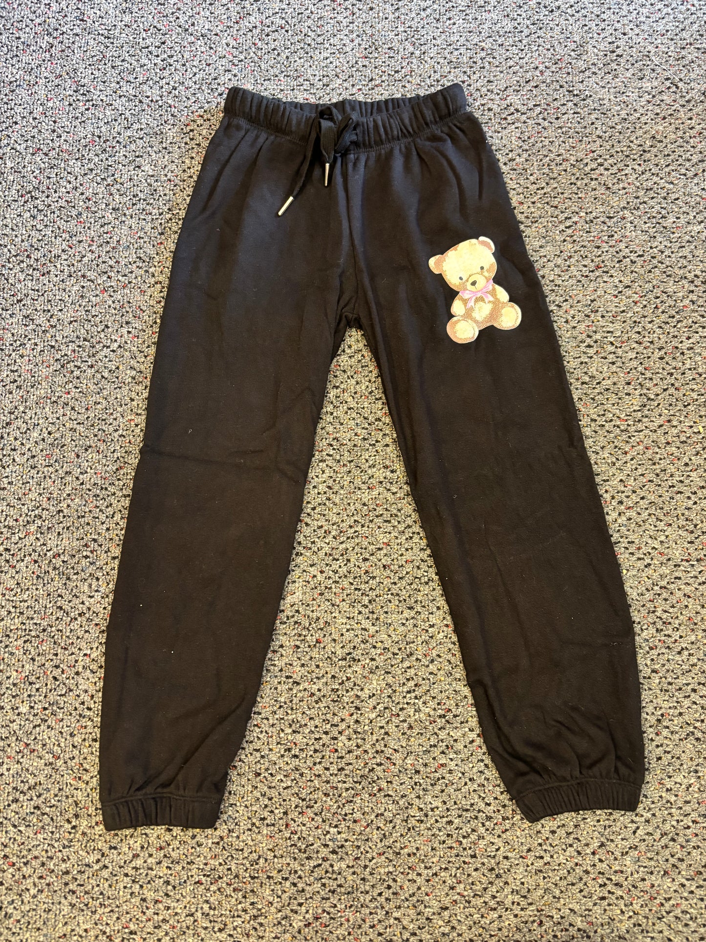FBZ Black Jogger w/ Bear