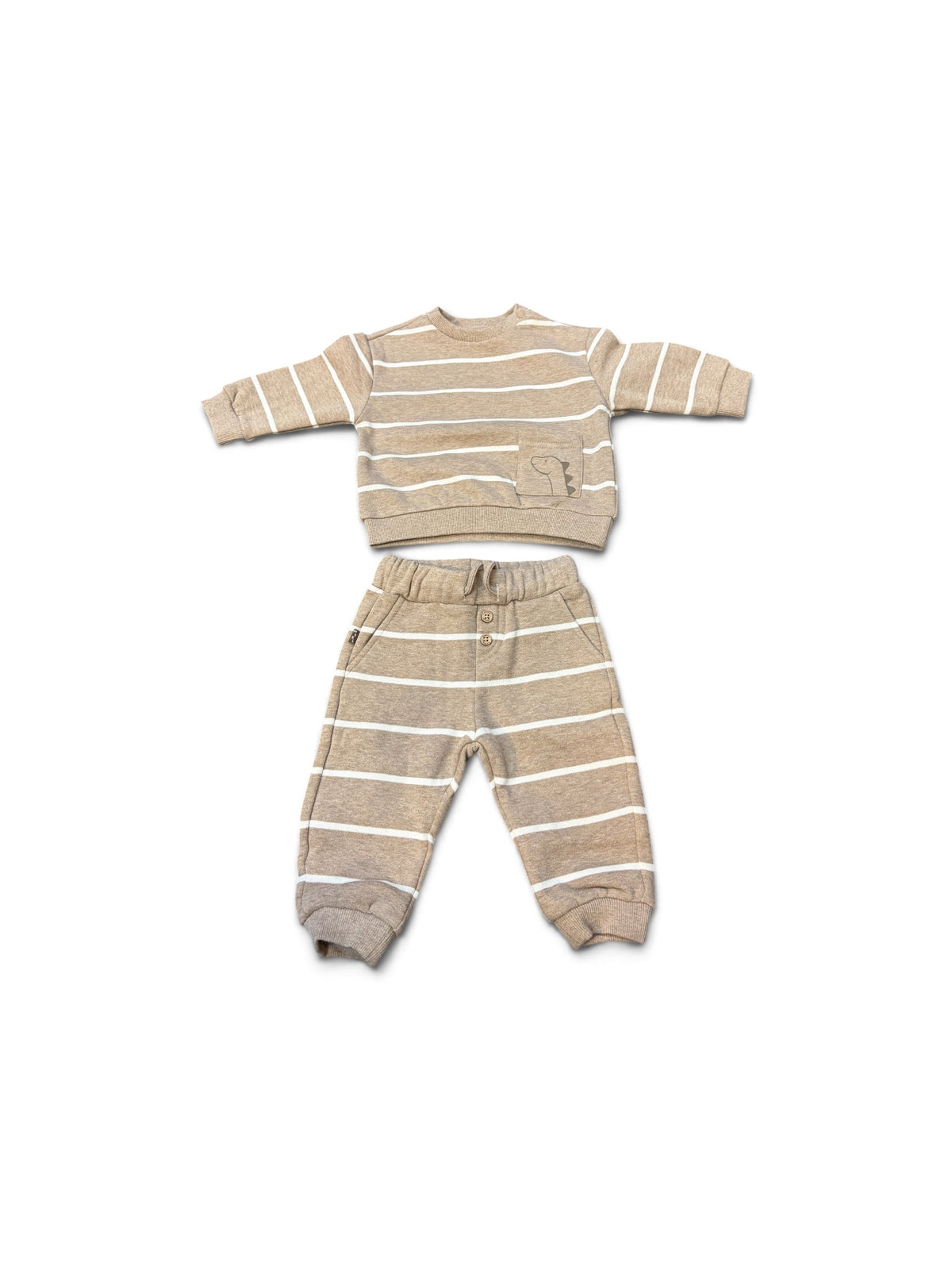 Truffle Stripe Set