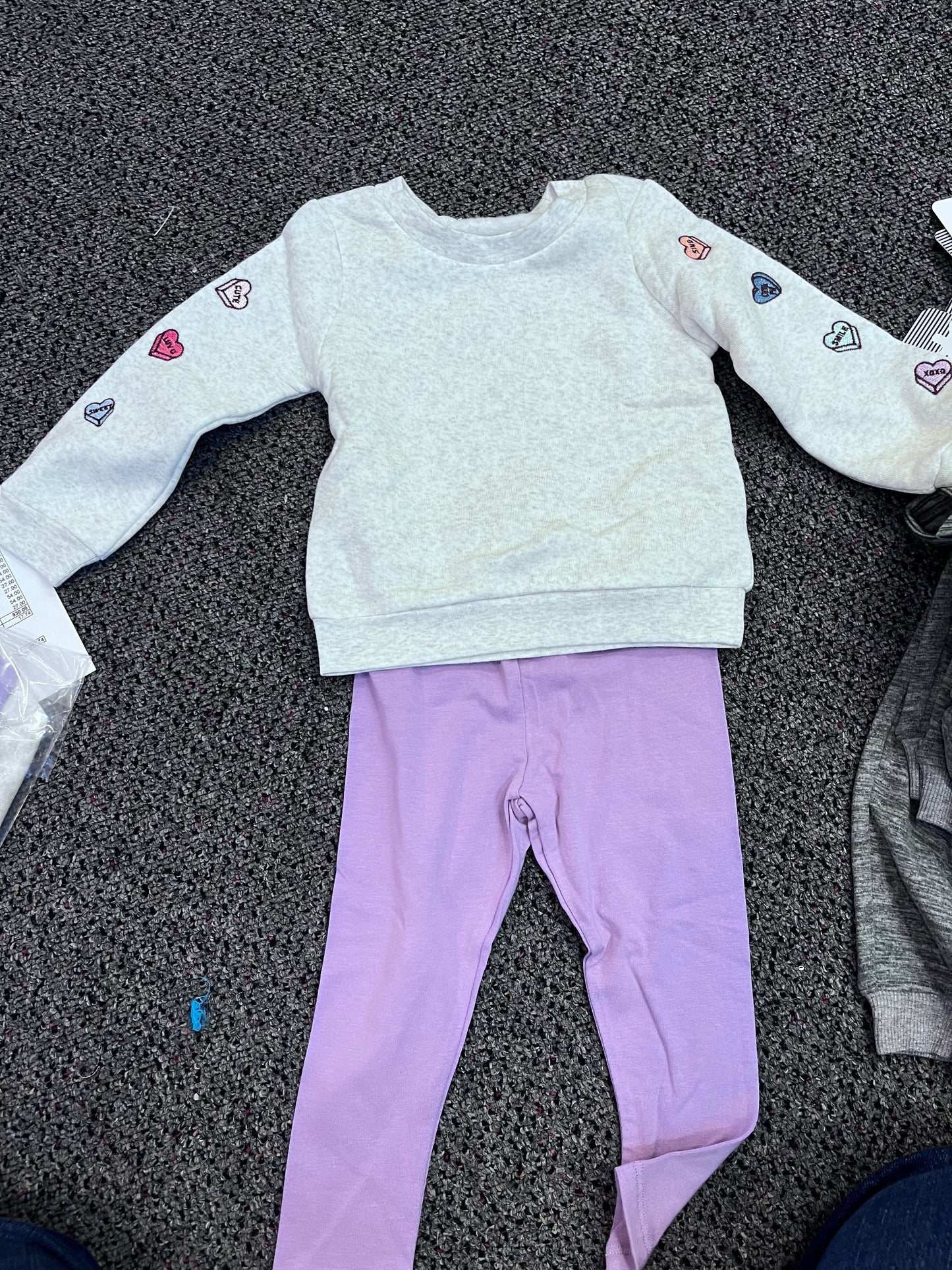 Splendid dancing hearts LS set