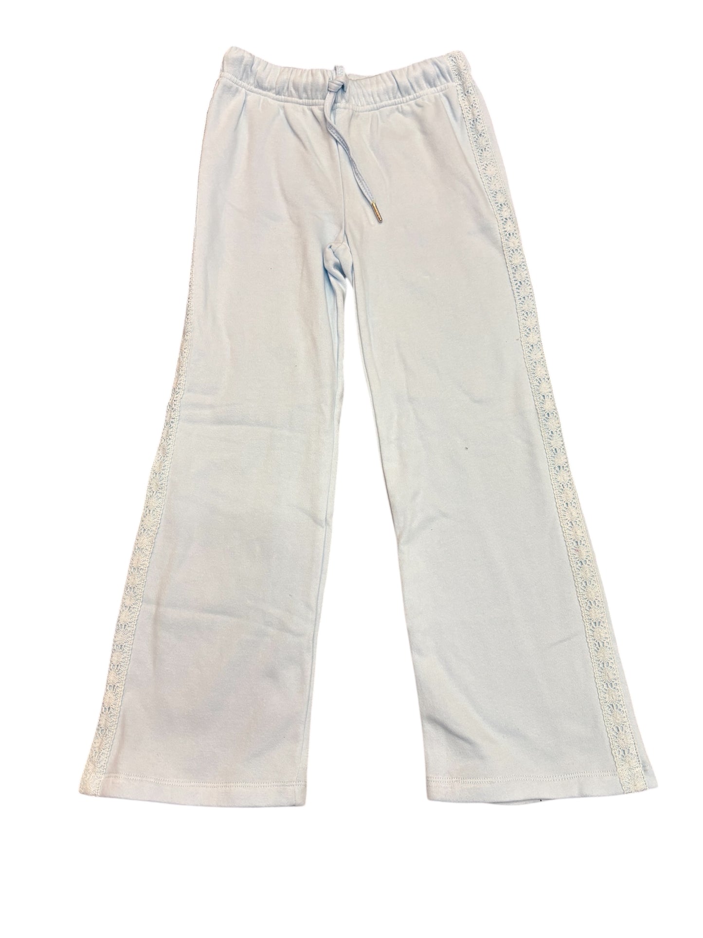 Aqua Pant w Lace Trim