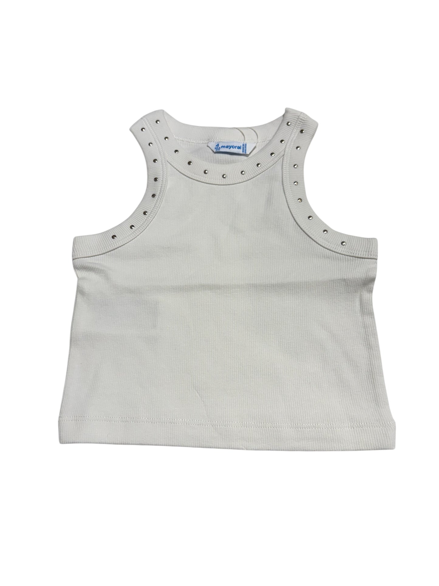 Studded Neck Tank