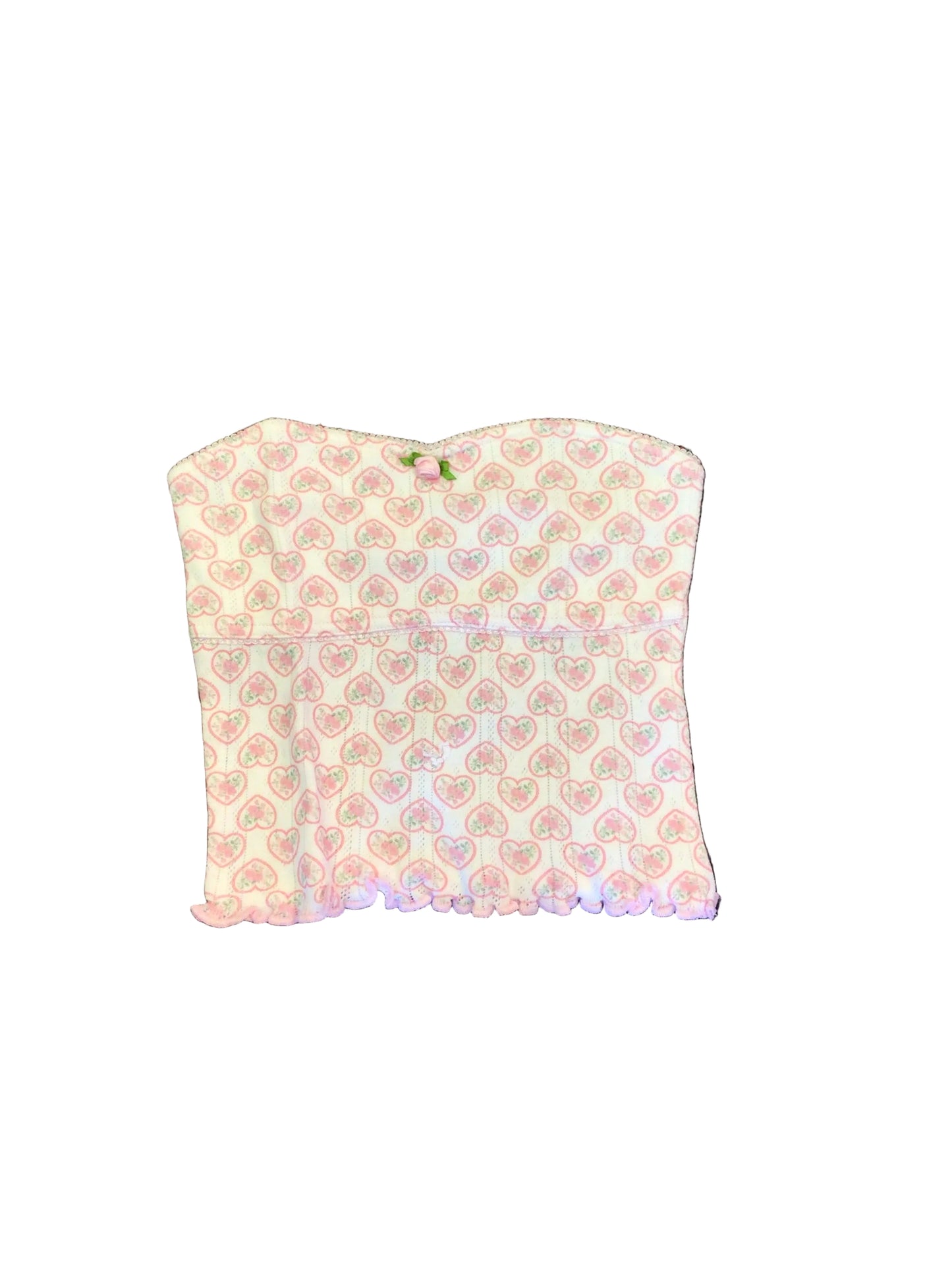 Katie J Felicity heart tube top