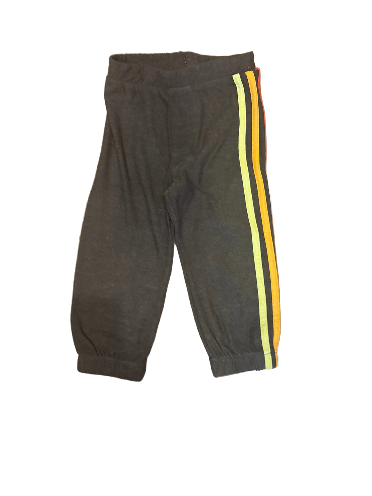 Charcoal stripe sweatpants