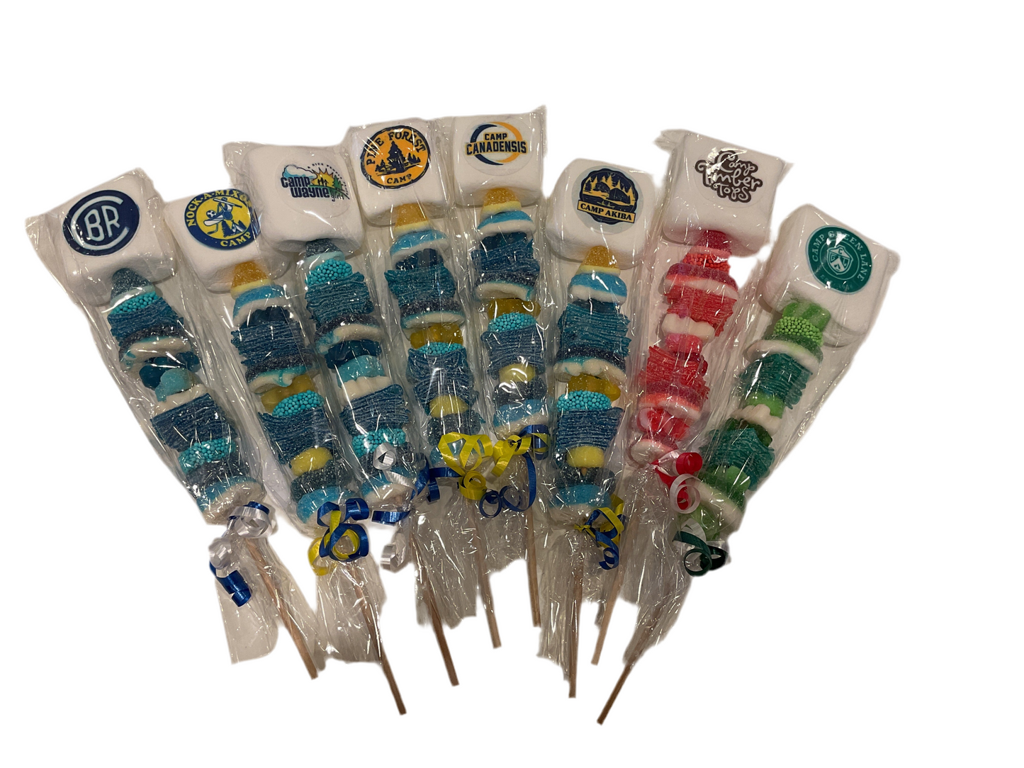 Marshmellow camp stick candy