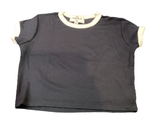 SLS navy white tshirt