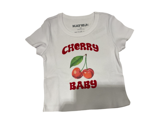 Cherry baby tshirt