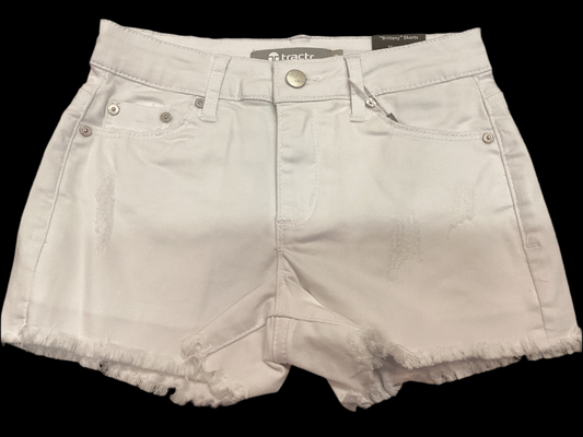 Tractr white Brittany shorts