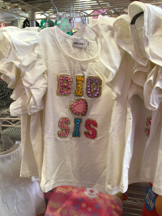Ellie & Mila Big Sis Tshirt