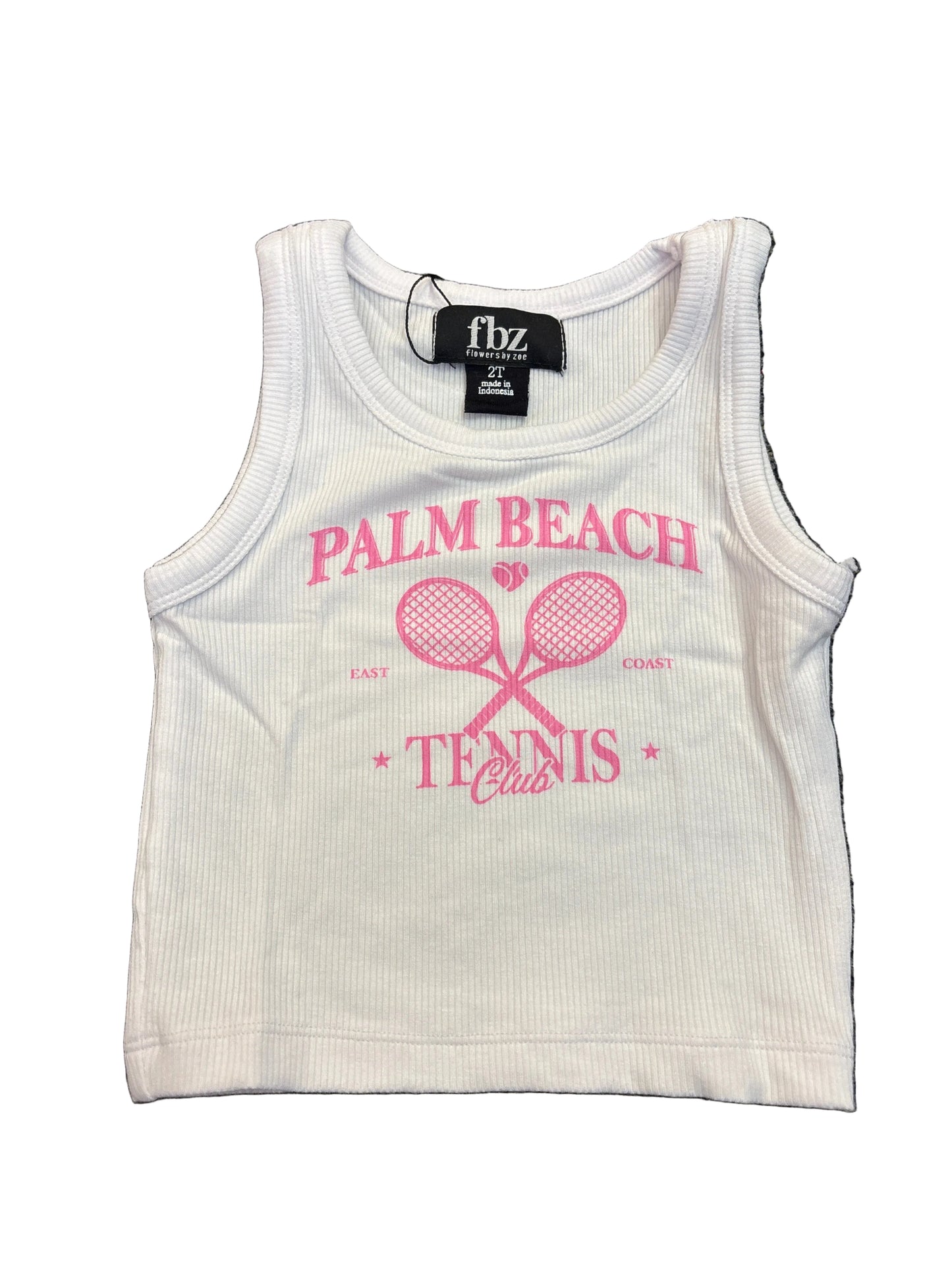 White Palm Beach Tennis tank