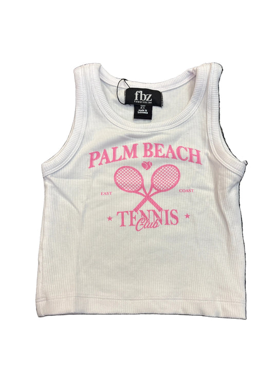 White Palm Beach Tennis tank