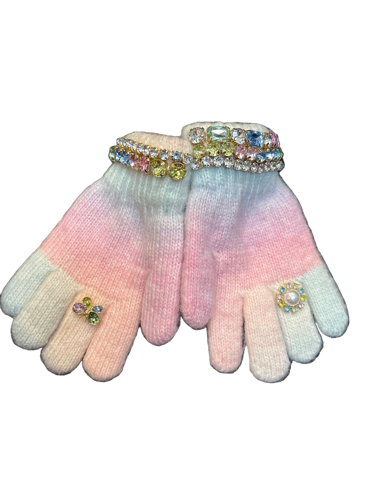 Pastel Rainbow Gloves