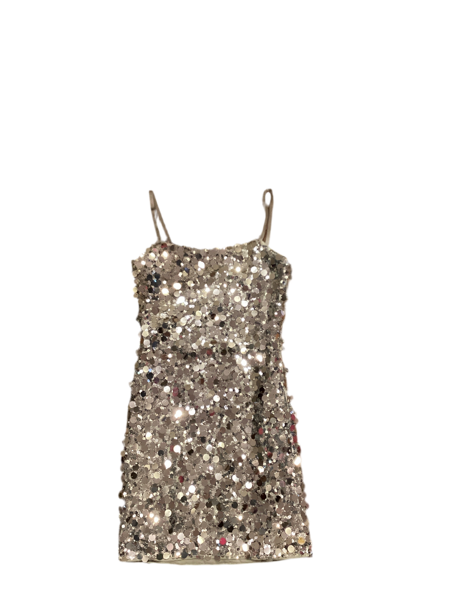 Katie J silver sequin dress