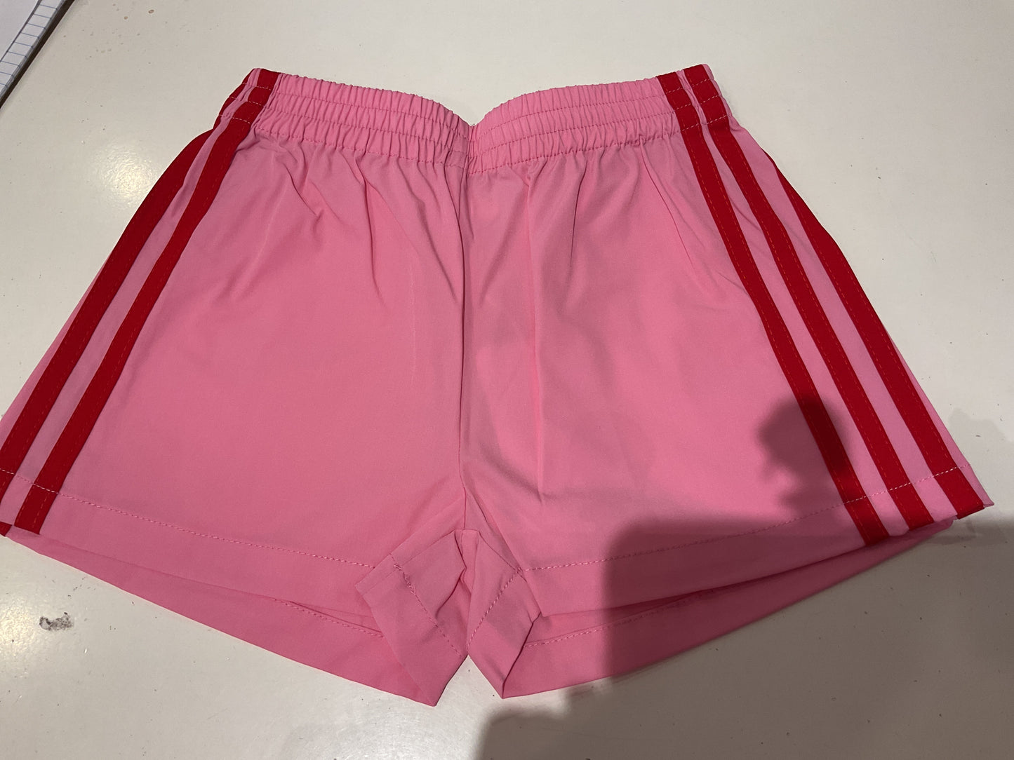 Triple side stripe gym short