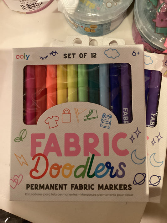 Fabric doodlers