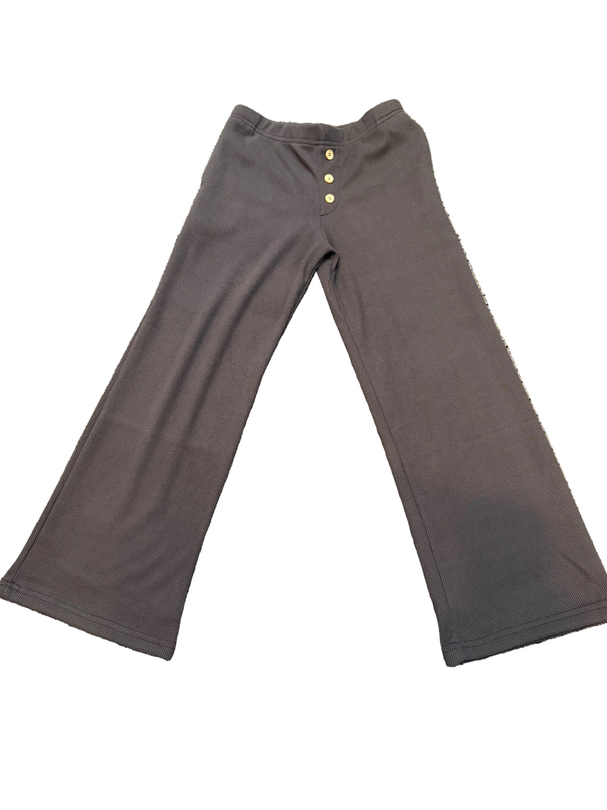 Waffle flare pant