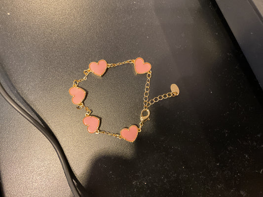 Lil Darlings heart bracelets