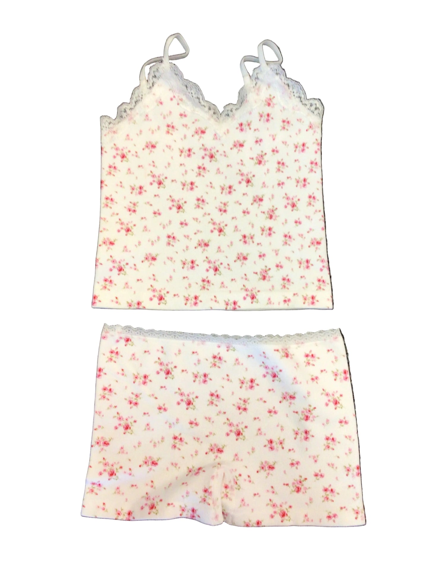 Malibu Sugar Sugar Rose Cami & Shorts set