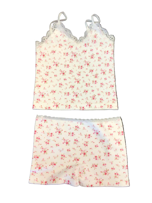 Malibu Sugar Sugar Rose Cami & Shorts set