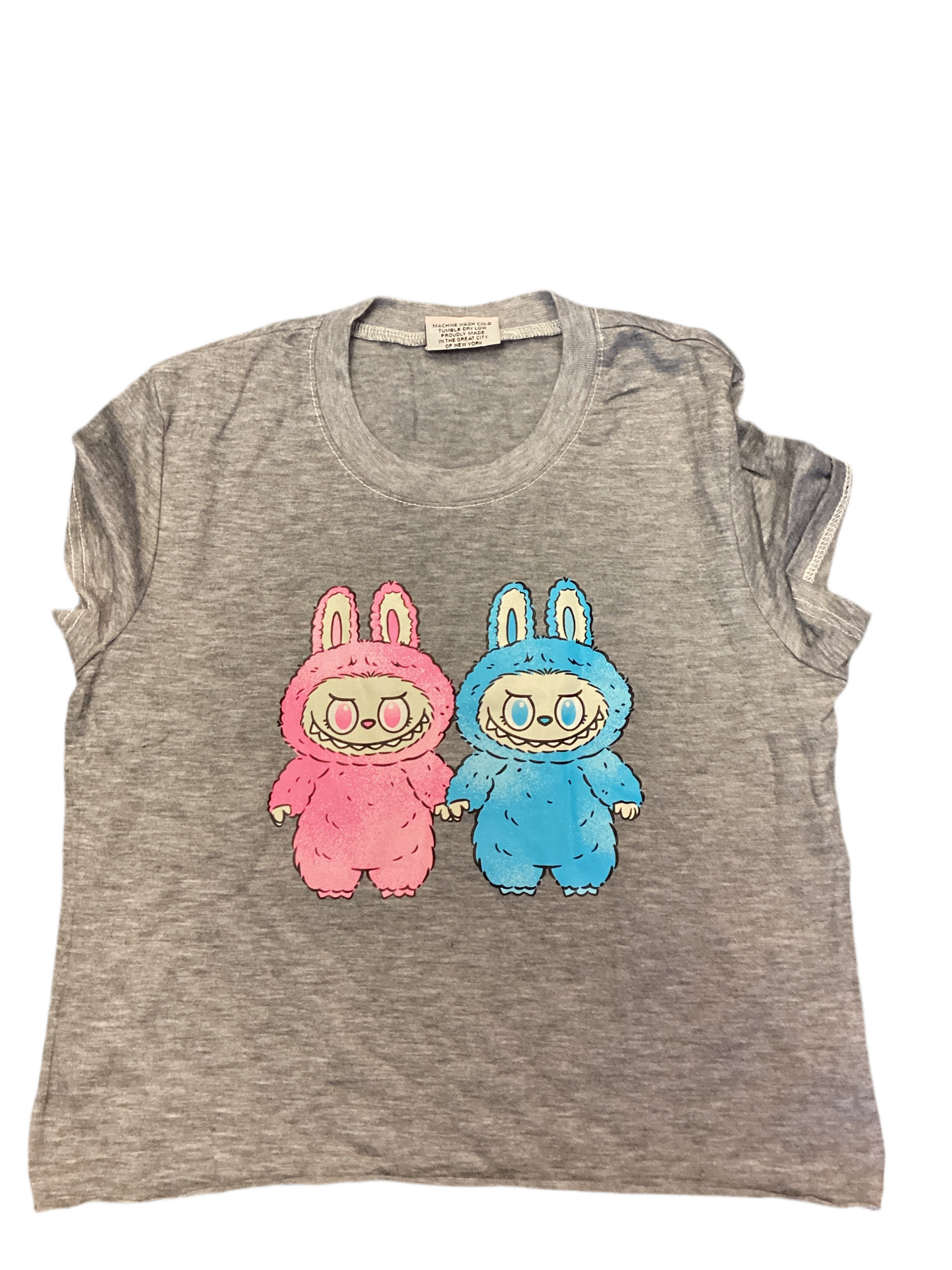 Firehouse little monster heather grey tshirt