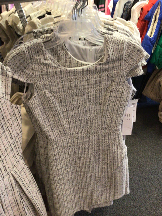 BD Junior B/W Tweed envelope dress