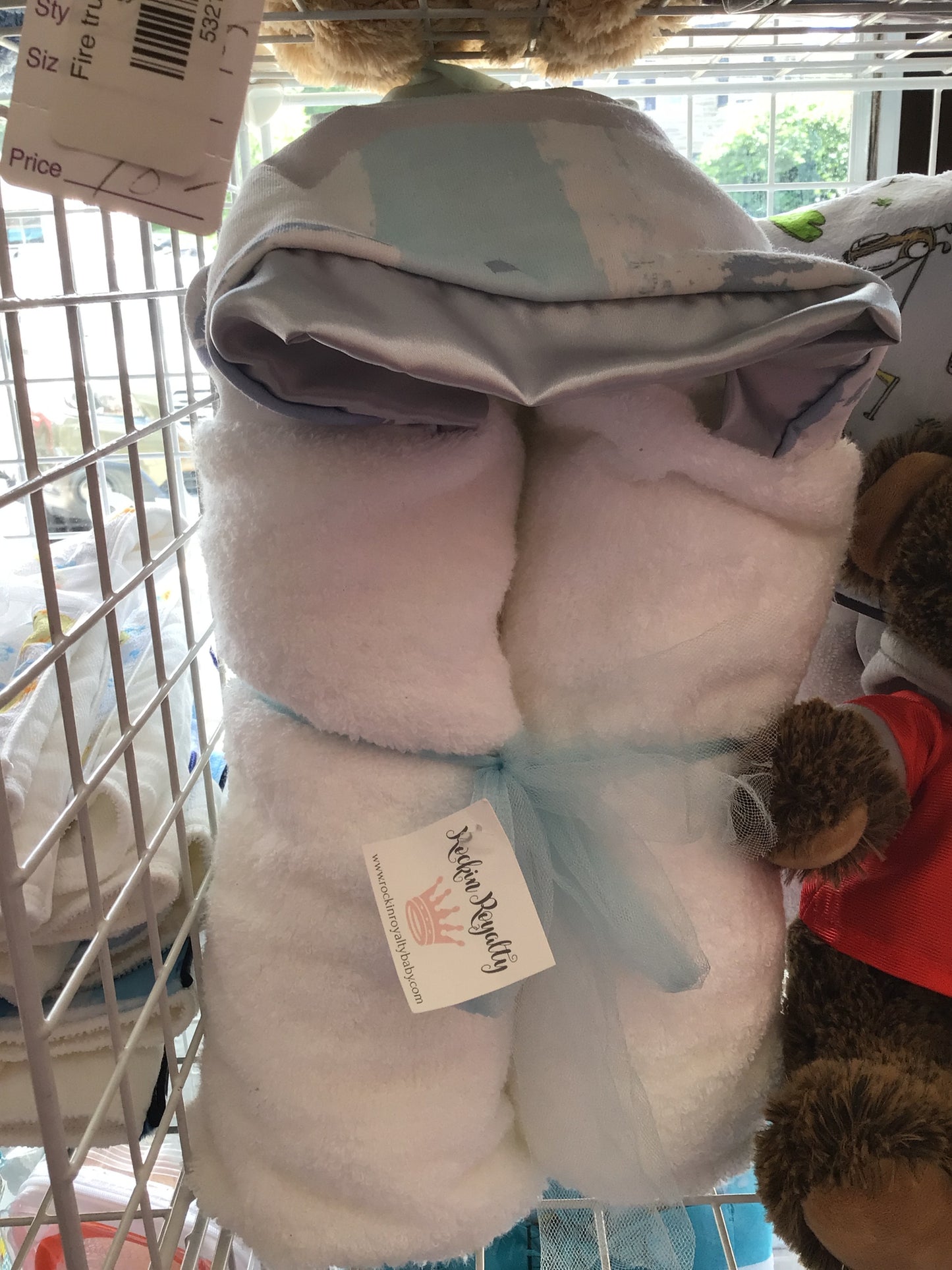 Rockin Royalty hooded towel