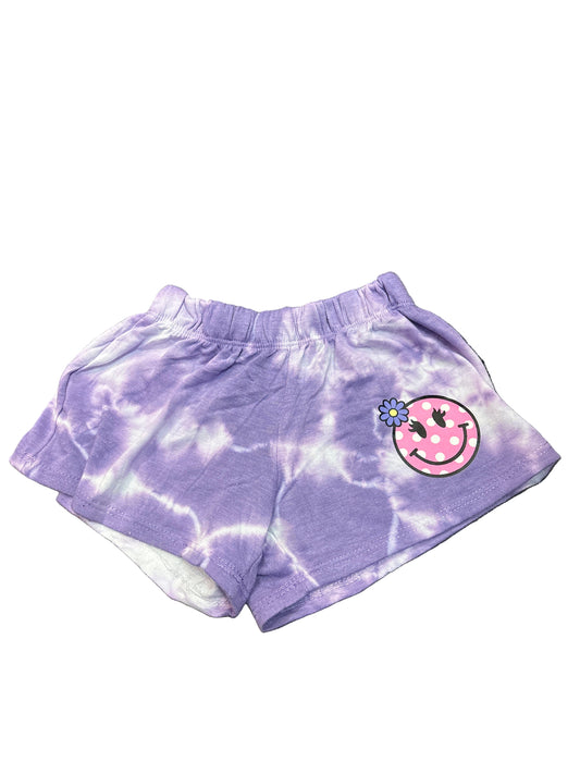 Violet smile face short