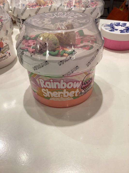 Dope slime Rainbow sherbet