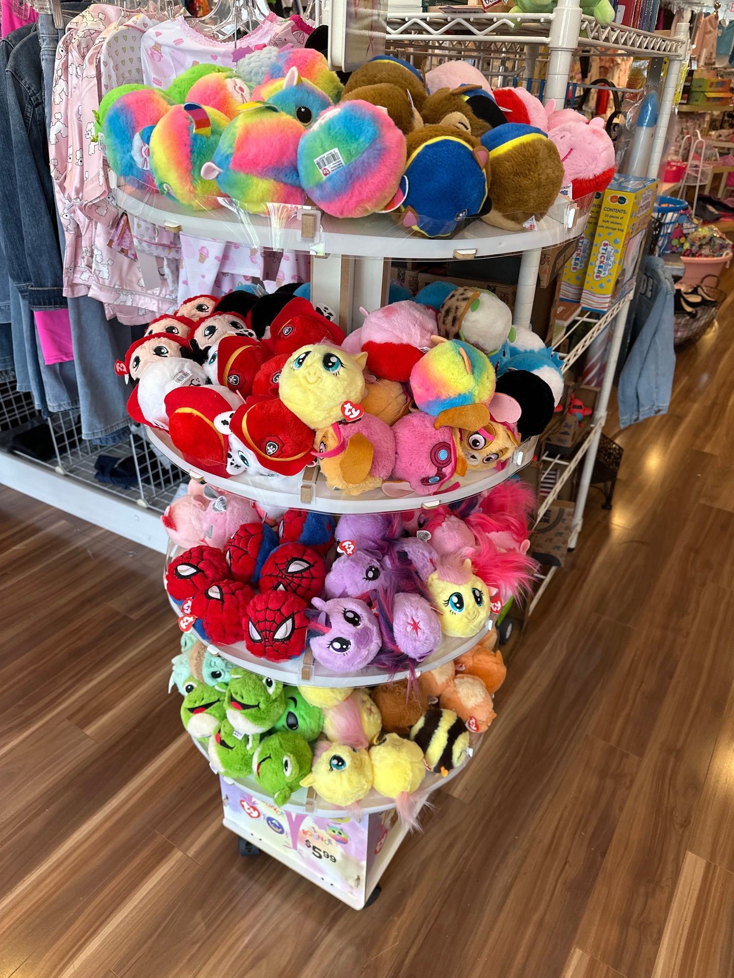 Ty assorted beanie bouncy balls