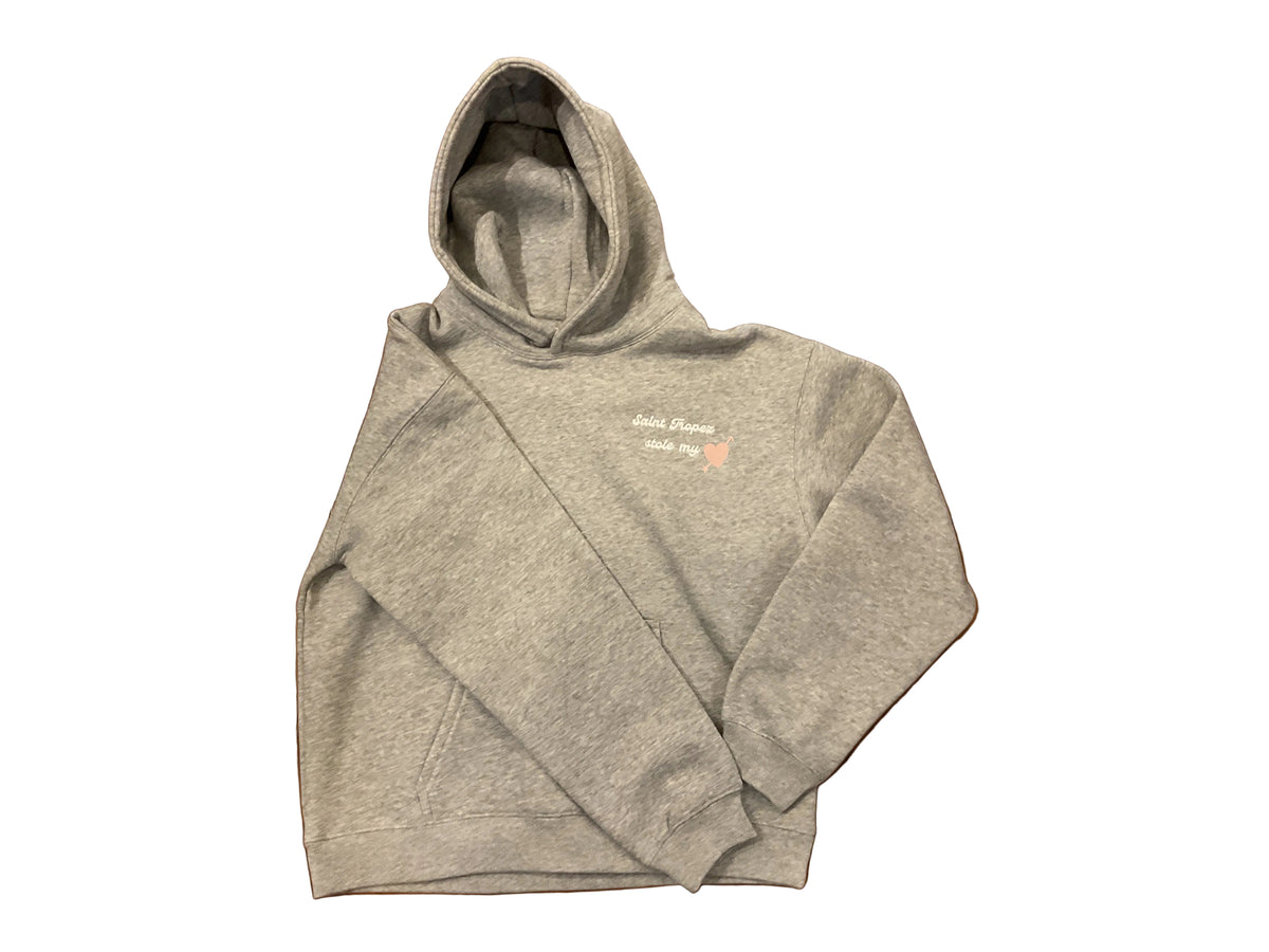 Heather Grey stole my heart hoodie