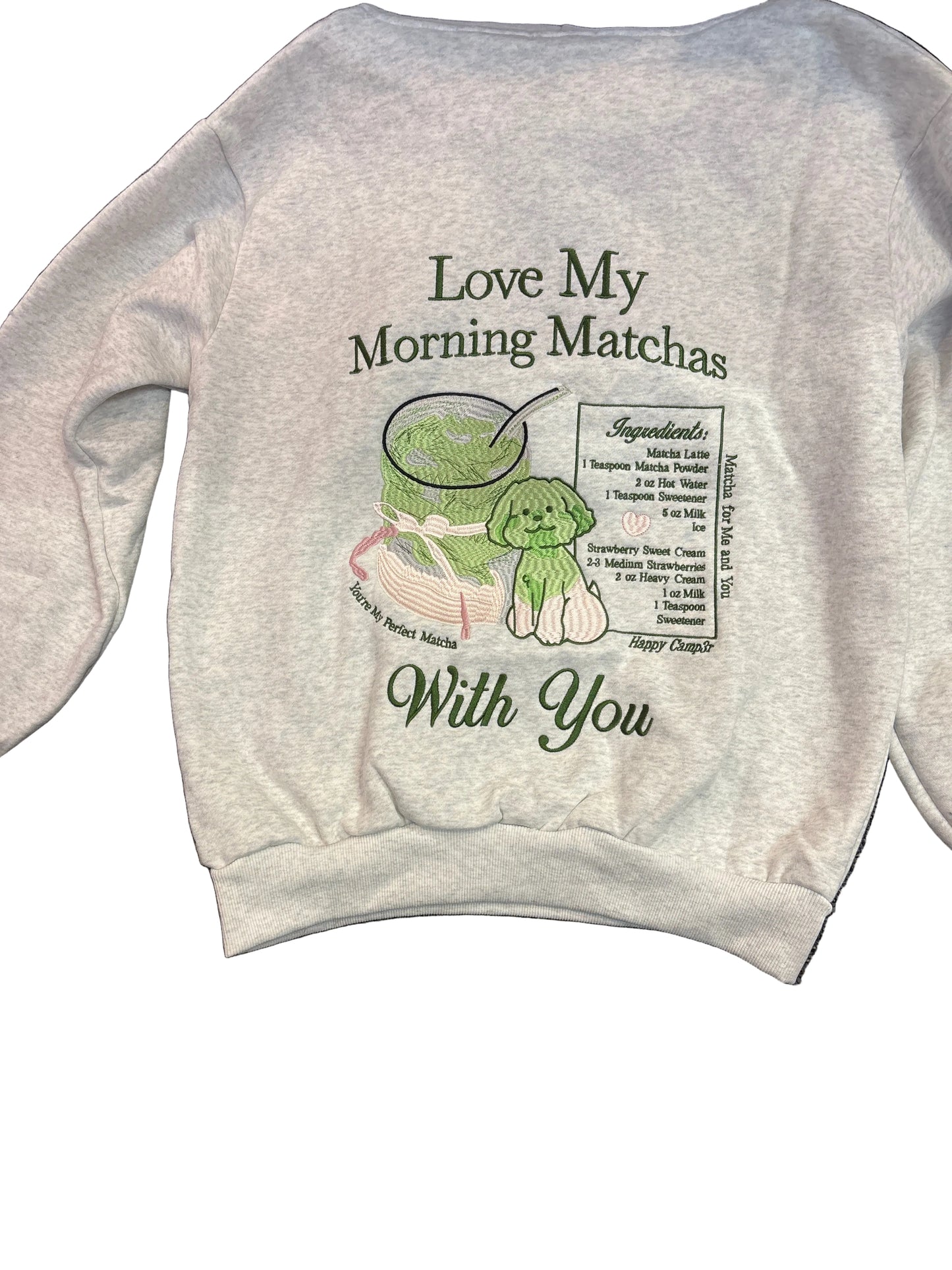 Happy Camp3r gray hoodie sweatshirt