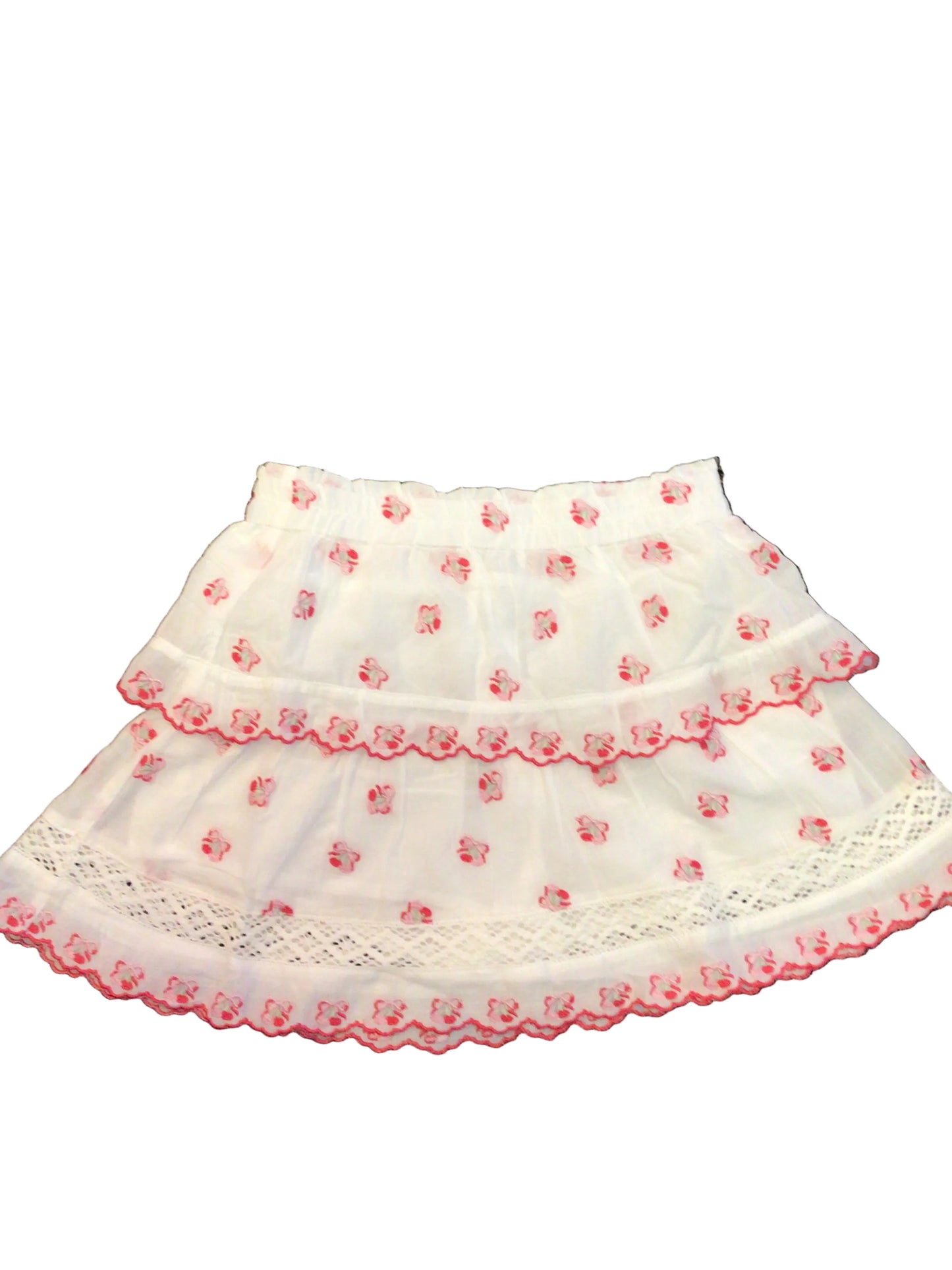 Vintage Havana bow ruffle skort