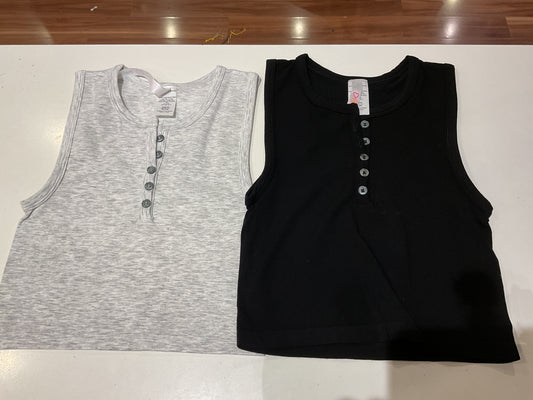 Sleeveless ribbed Seamless Tank