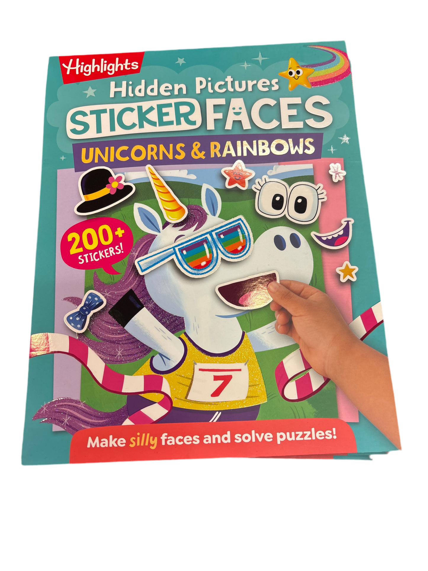Hidden Pictures Sticker Faces