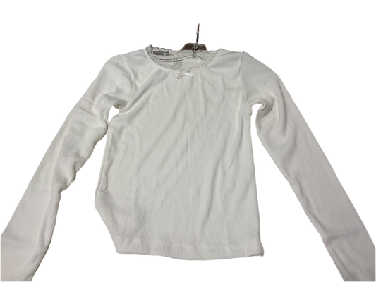 FBZ off white ribbed L/S tee