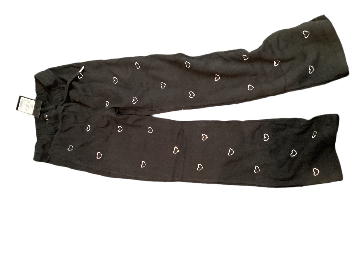 FBZ Rhinestone heart sweat pants