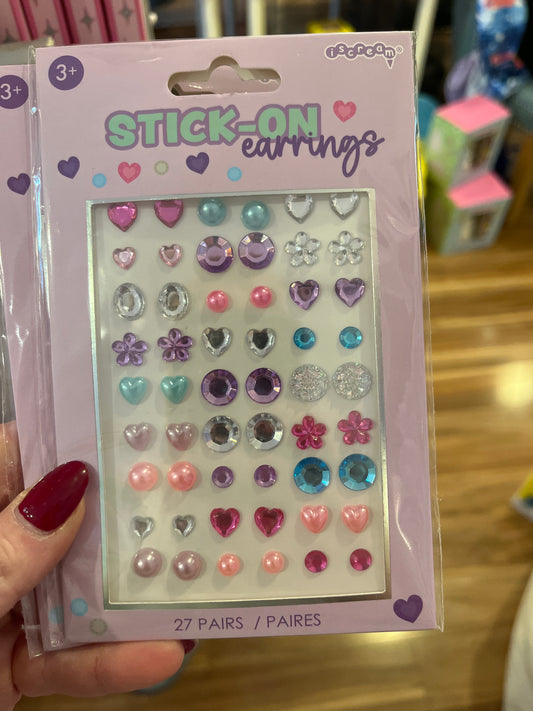Iscream stick on earrings