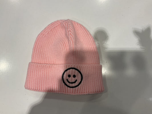 Pink smile hat