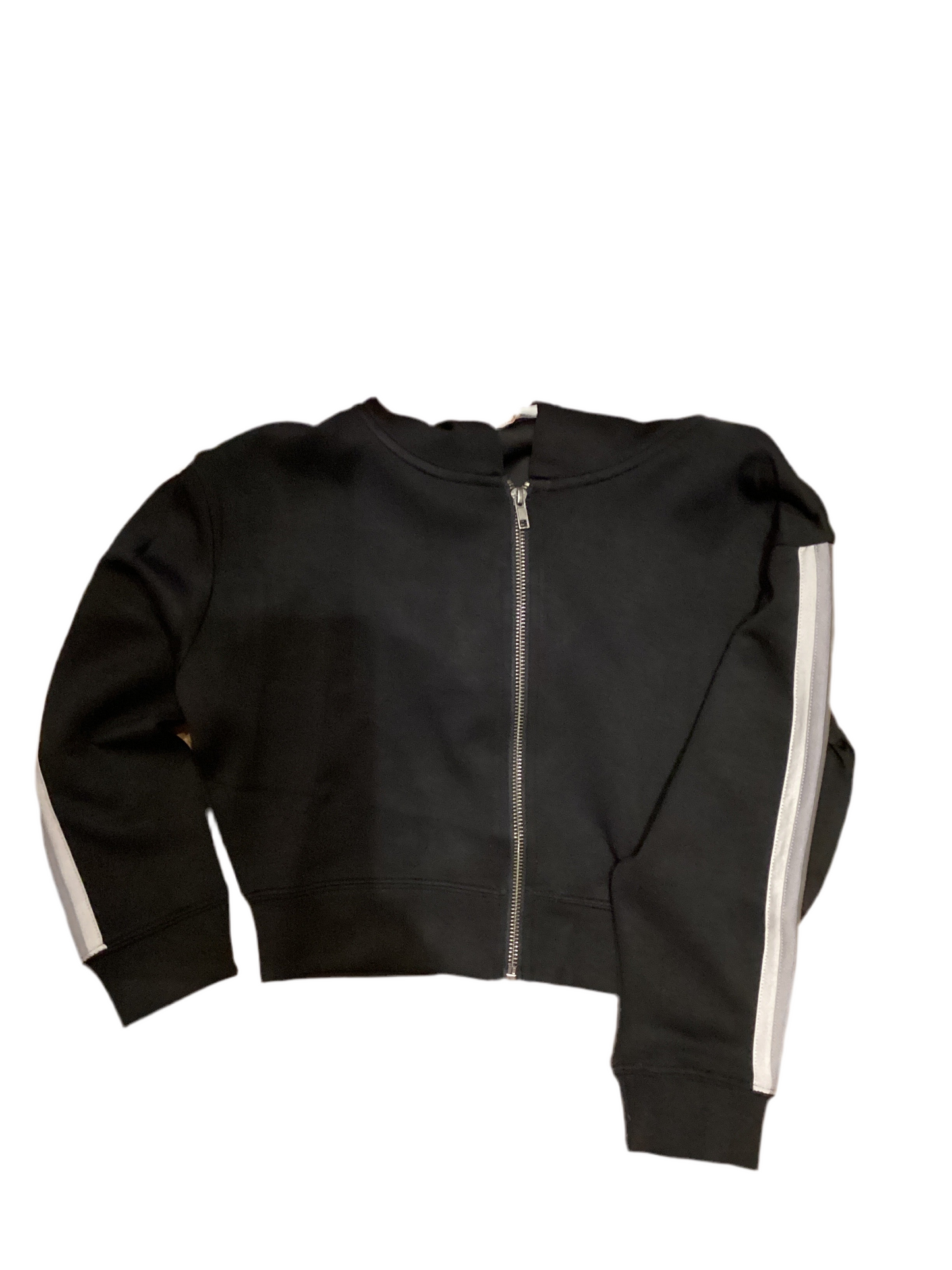 Cloud black hoodie with stripe