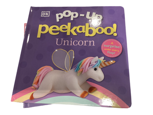 Pop up Peekaboo Unicorn