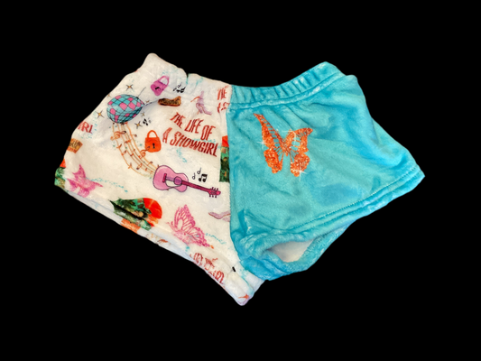 Life of a Show Girl Fuzzy Shorts