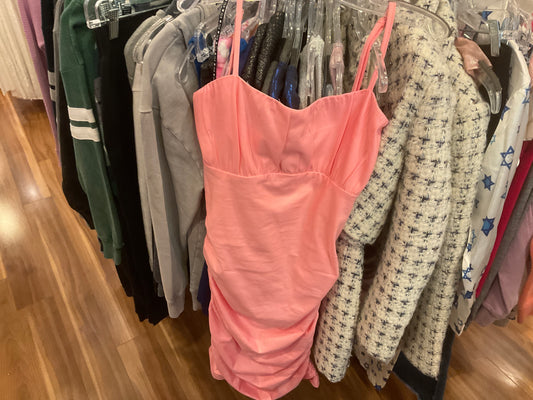 Katiej junior peach dress