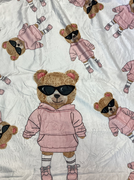 Lil Darlings bear blanket