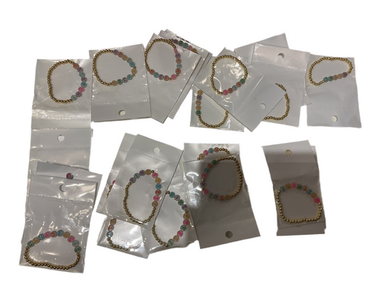 Camp glow in the dark bracelets