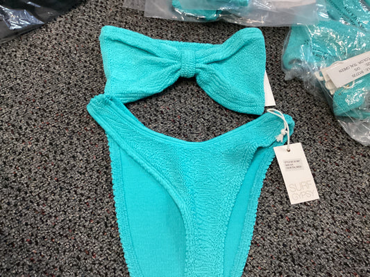Ocean Drive teal green Kringle 2 pc suit