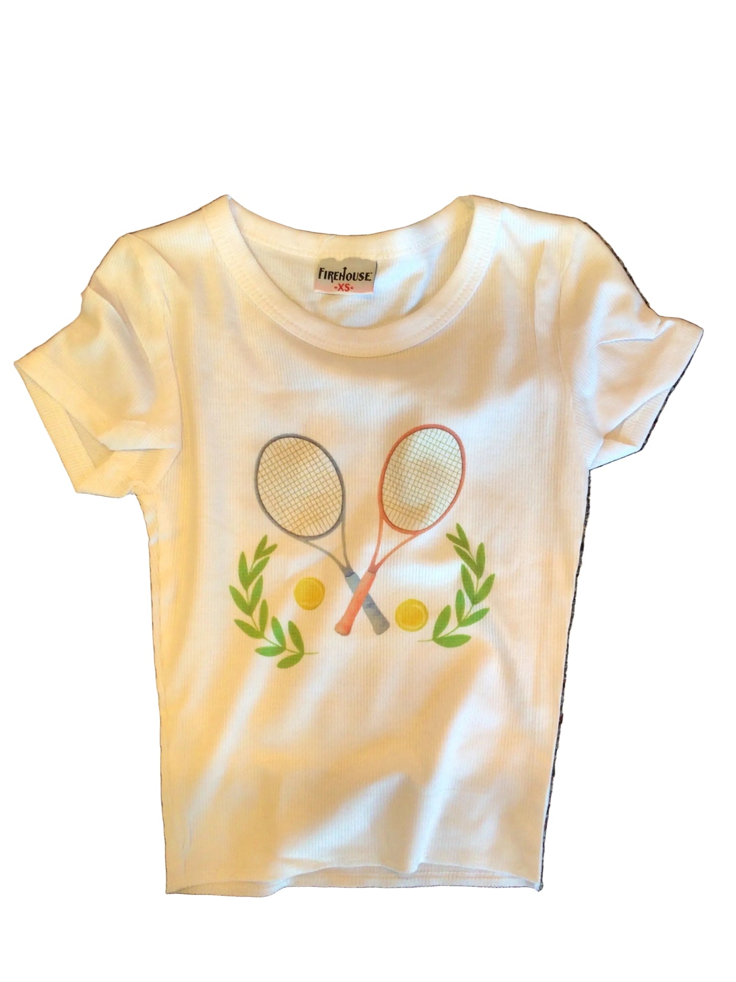 Tennis ribbed tshirt