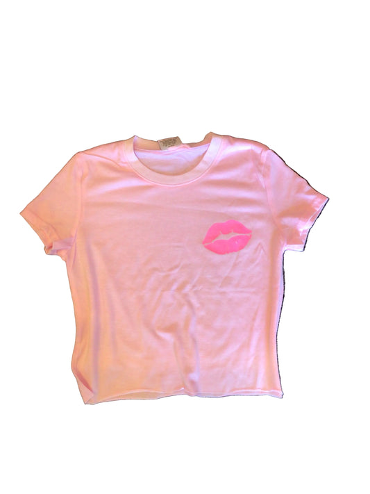 Pink lips tshirt
