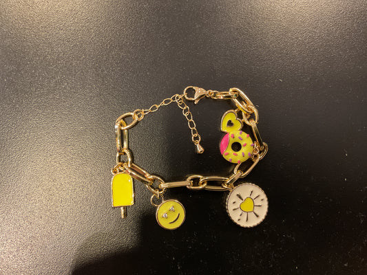 Lil darlings heart charm bracelets