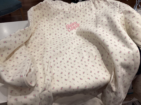 Happy Camp3r flower hoodie