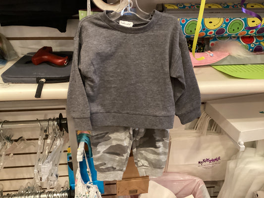 Splendid 2 pc gray/cameo pants