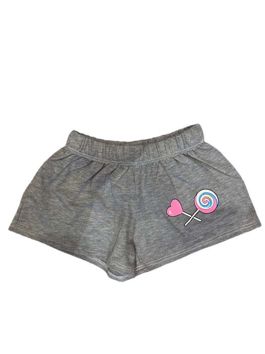 Grey lollipop shorts